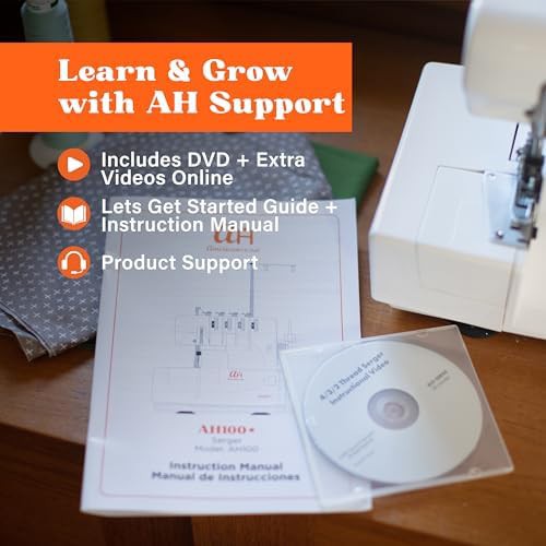 Portable serger with differential feed system — photo 5