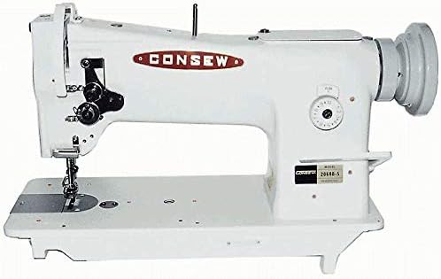 Consew 206rb-5 walking foot machine with table