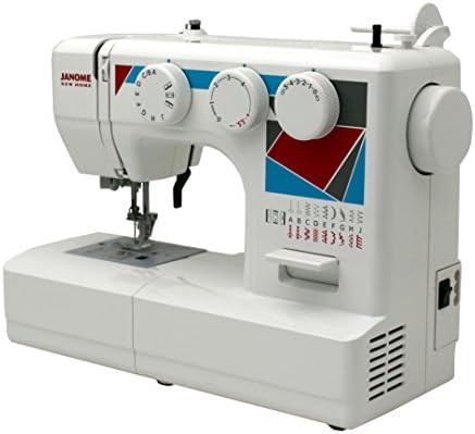 White nineteen stitch sewing machine with automatic threader — photo 3