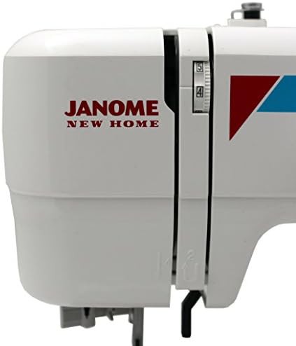 White nineteen stitch sewing machine with automatic threader — photo 4