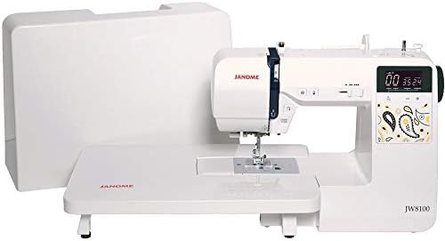 Janome JW8100 computerized machine with extension table — photo 4