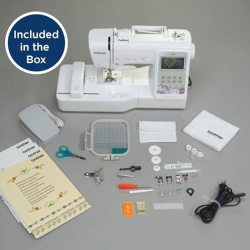 Combined Sewing and Embroidery Machine with LCD — photo 5