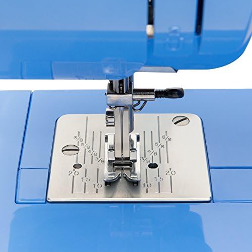Janome Blue Couture sewing machine with metal frame — photo 5