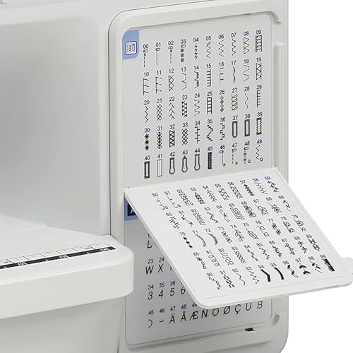 White Computerized Sewing Machine with Wide Table — photo 5