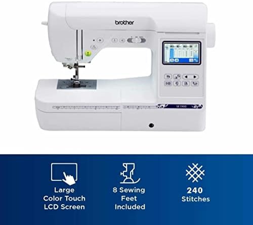 Sewing and embroidery machine with large hoop — photo 3