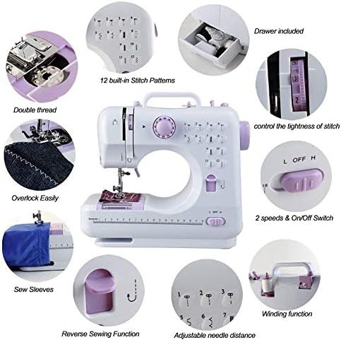 Twelve stitch household electric sewing machine — photo 4