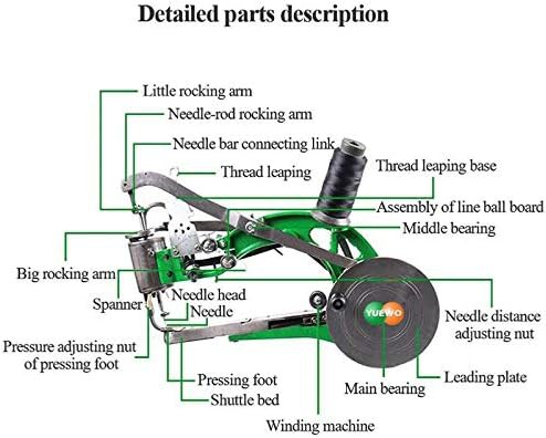 Green manual cobbler shoe repair machine — photo 3