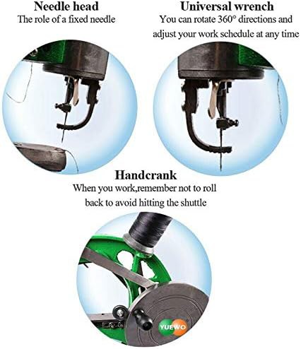 Green manual cobbler shoe repair machine — photo 4
