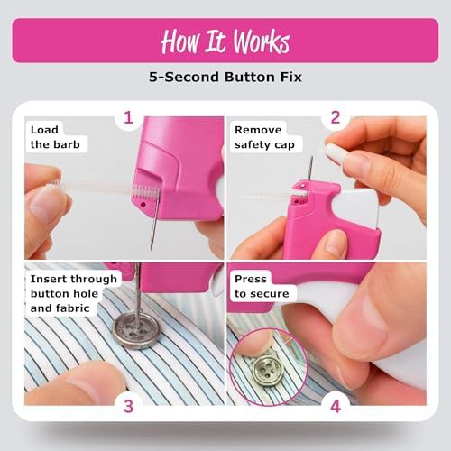Instant Button Attacher and Mending Tool — photo 3