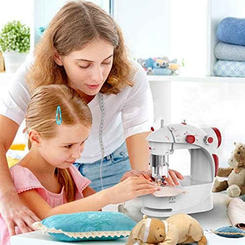 Red Mini Electric Sewing Machine for Kids — photo 3