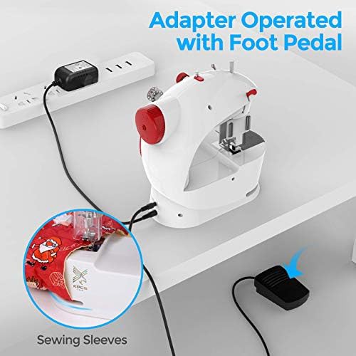 Red Mini Electric Sewing Machine for Kids — photo 4