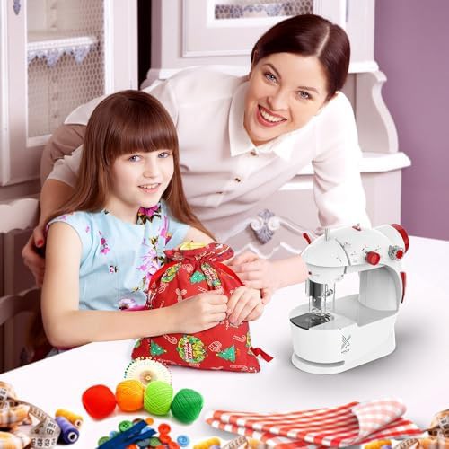 Red Mini Electric Sewing Machine for Kids — photo 5