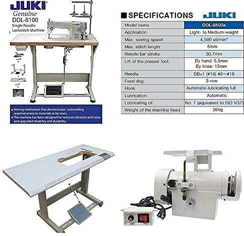 Industrial lockstitch machine with LED lamp — photo 3