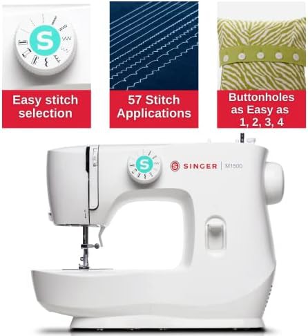 Lightweight Portable Sewing Machine with Accessory Kit — photo 5