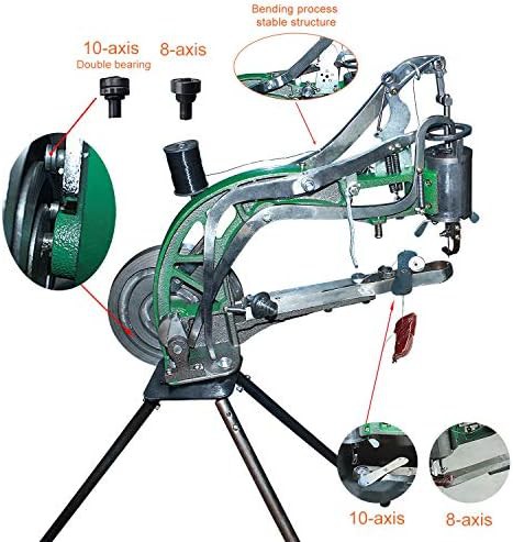 Leather cobbler machine with nylon line — photo 3