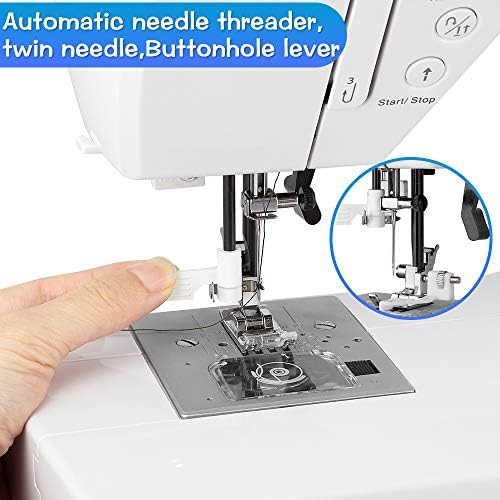 Computerized embroidery sewing machine with built-in stitches — photo 5