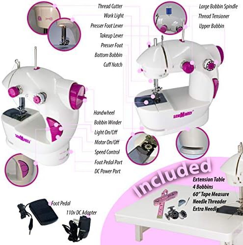 Travel sewing machine kit for kids — photo 3