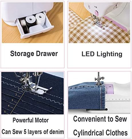 Electric portable mini beginner sewing machine — photo 4
