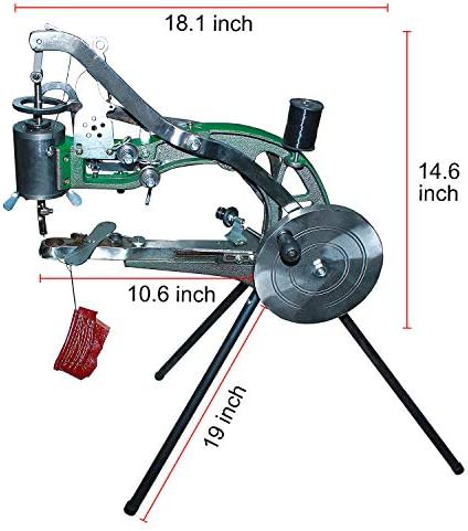 Manual shoe repair machine with ten bearings — photo 3