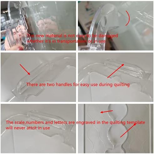 Swirl template for free motion quilting — photo 3