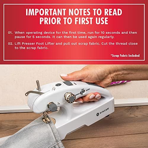 Cordless Portable Mending Machine with Accessories — photo 4