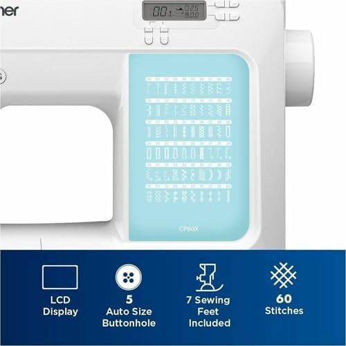 Brother CP60X computerized sewing machine — photo 5