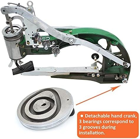Green electric cobbler machine with stainless base — photo 3