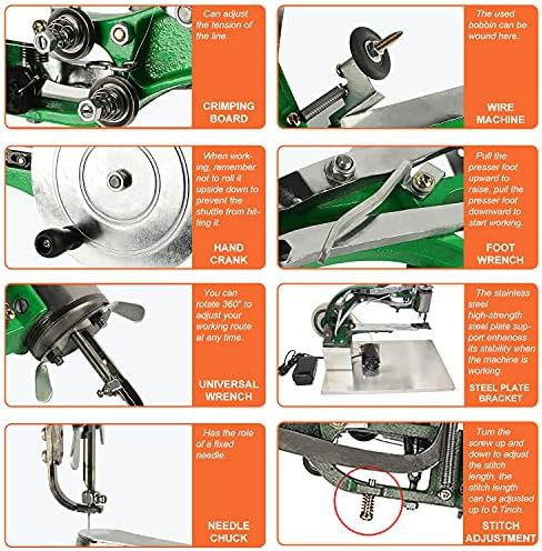 Green electric cobbler machine with stainless base — photo 5