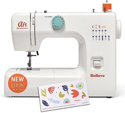 Portable beginner machine with twelve stitches