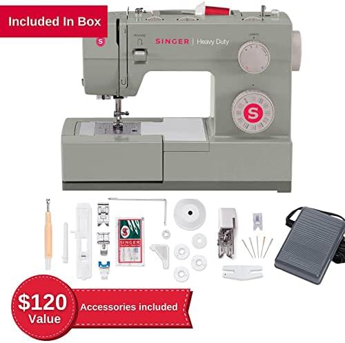 Heavy duty 4452 sewing machine with extension table — photo 4
