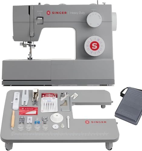 Heavy Duty Sewing Machine with Extension Table
