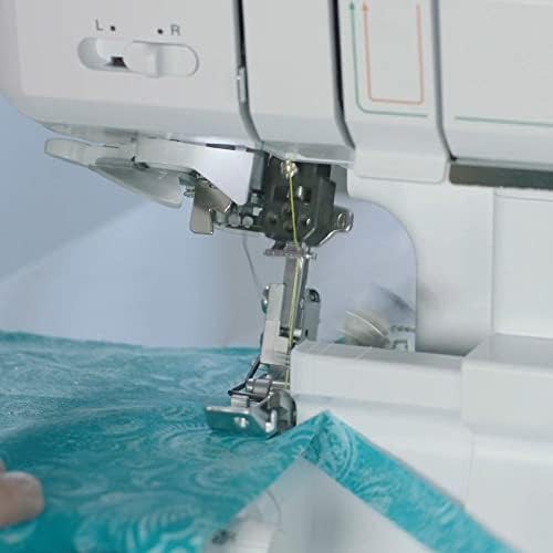 Airflow serger overlock machine with presser feet — photo 5