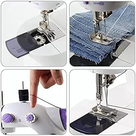 Mini sewing machine for beginners with LED light — photo 4