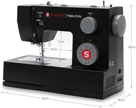 Black High Speed Heavy Duty Sewing Machine — photo 4