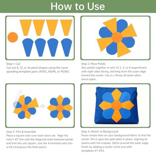 Acrylic Quilting Template and Design Plates — photo 5