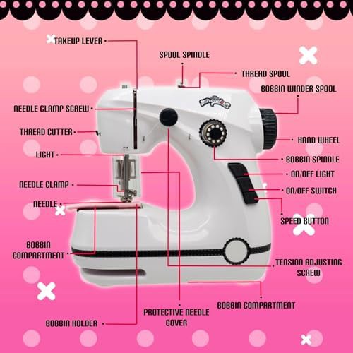 Ladybug themed mini dual speed machine — photo 3
