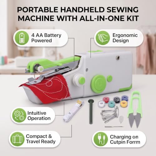 Battery powered portable handheld sewing tool — photo 4