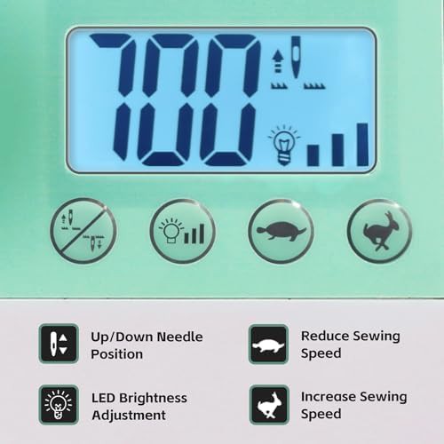 FEIYUE FYe320 full size sewing machine adjustable speed — photo 3