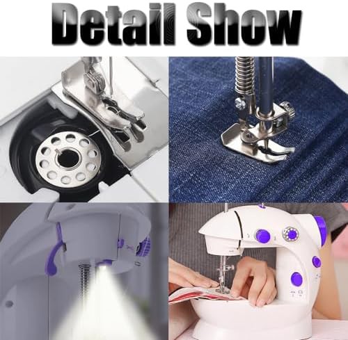 Mini Portable Sewing Machine for Beginners — photo 4