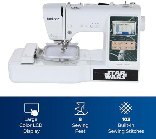 Brother LB5500S Star Wars embroidery machine — photo 4