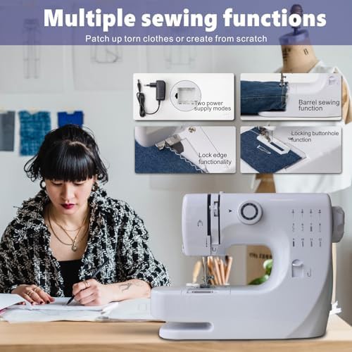 White Mini Embroidery Machine for Beginners — photo 5