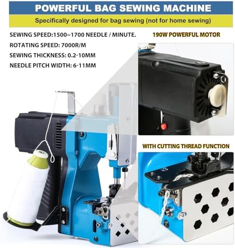 Portable heavy duty bag closing machine — photo 5