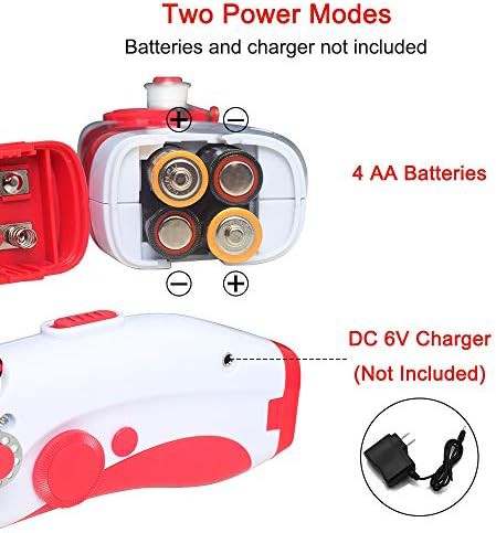 Red handheld mini electric sewing machine — photo 3