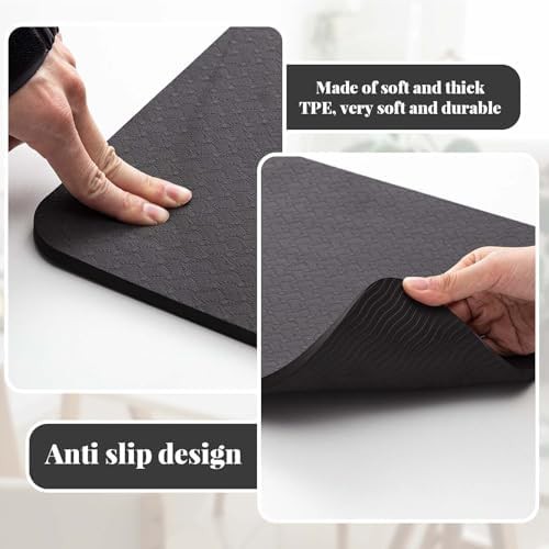 Large black sewing machine mats — photo 4