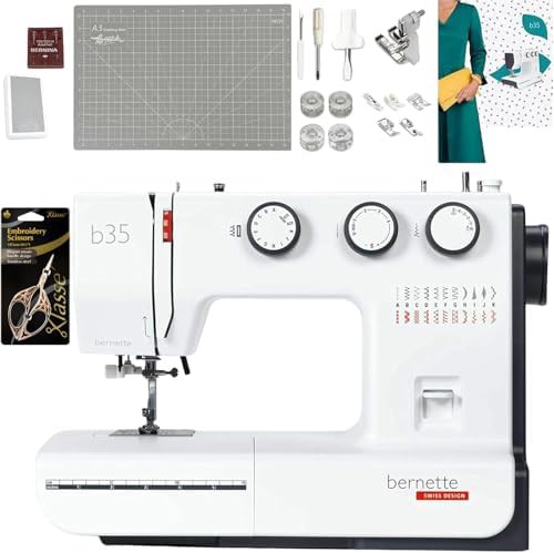Beginner sewing machine with accessory kit