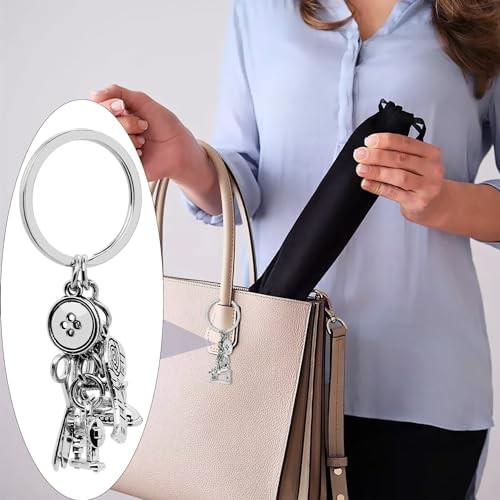 Alloy Quilting Keyrings Ten Piece Set — photo 5