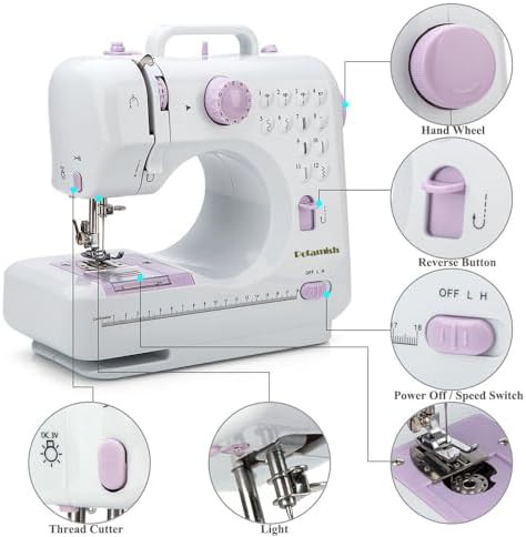 Mini electric beginner sewing machine — photo 4