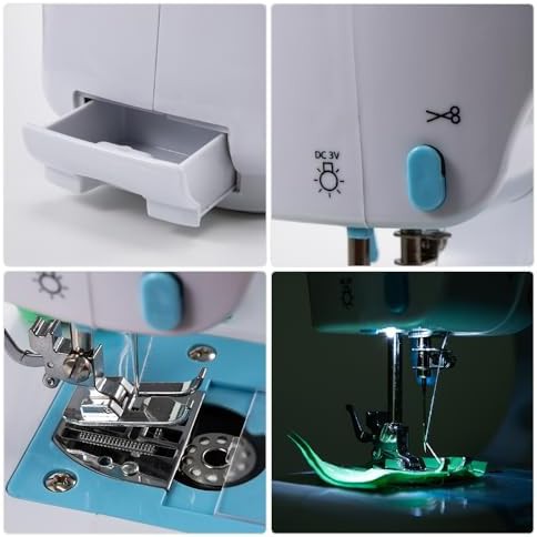 Light blue mini twelve stitch machine — photo 5