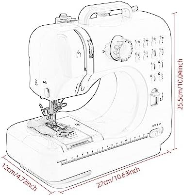 White mini denim twelve stitch machine — photo 4