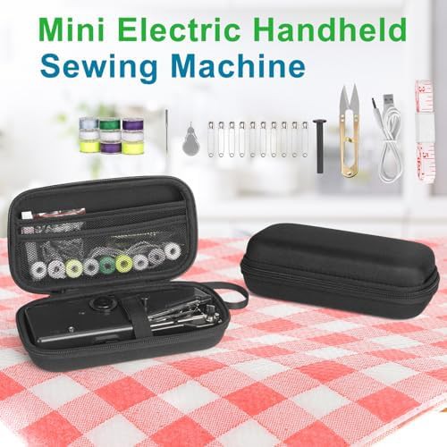 Handheld portable sewing machine with storage case — photo 5